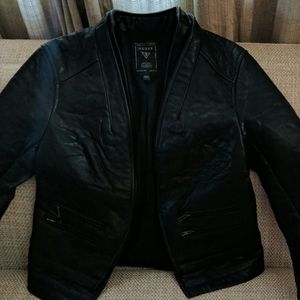 Leather jacket